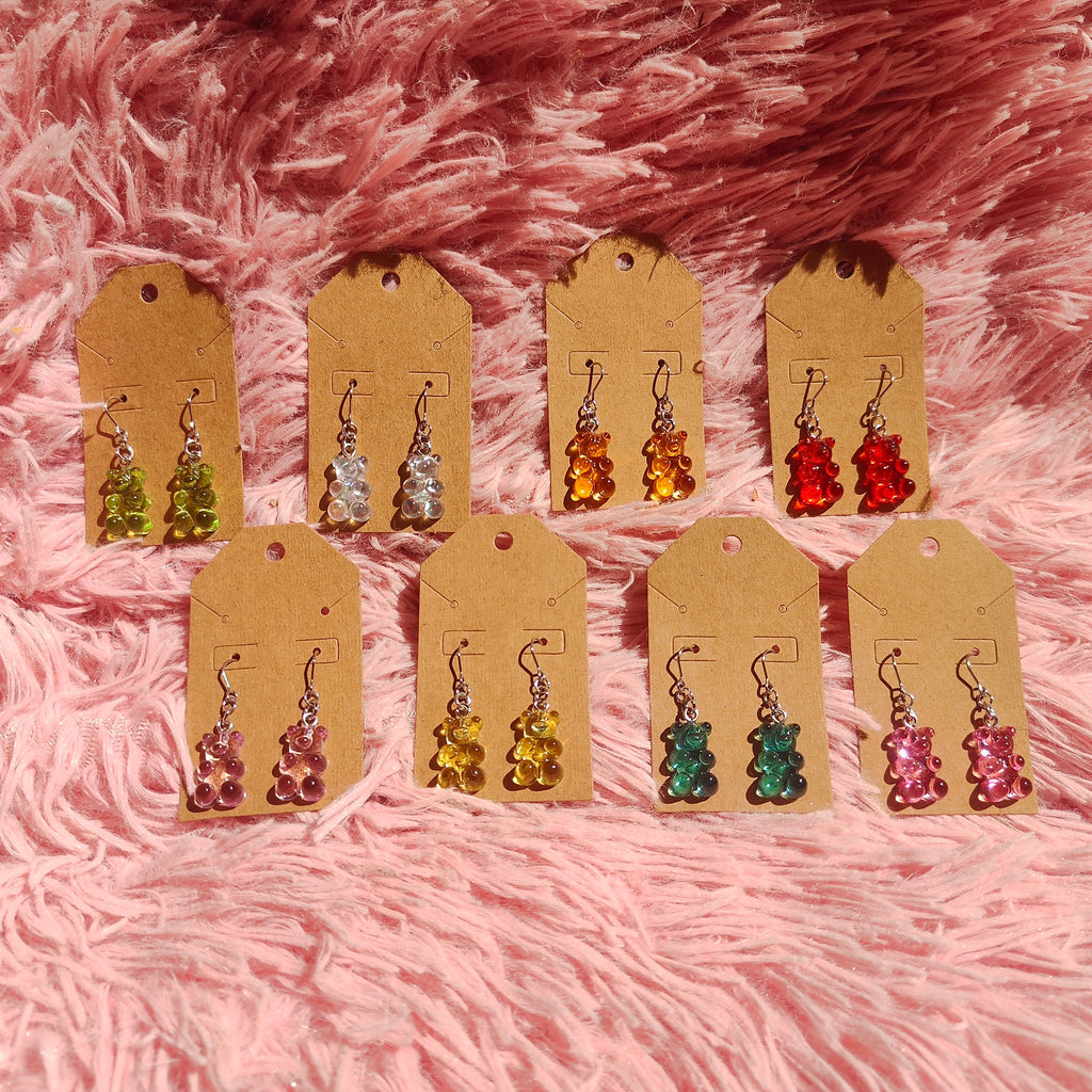 Gummy Bear Dangle Earrings