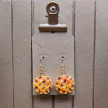 Pie Dangle Earrings