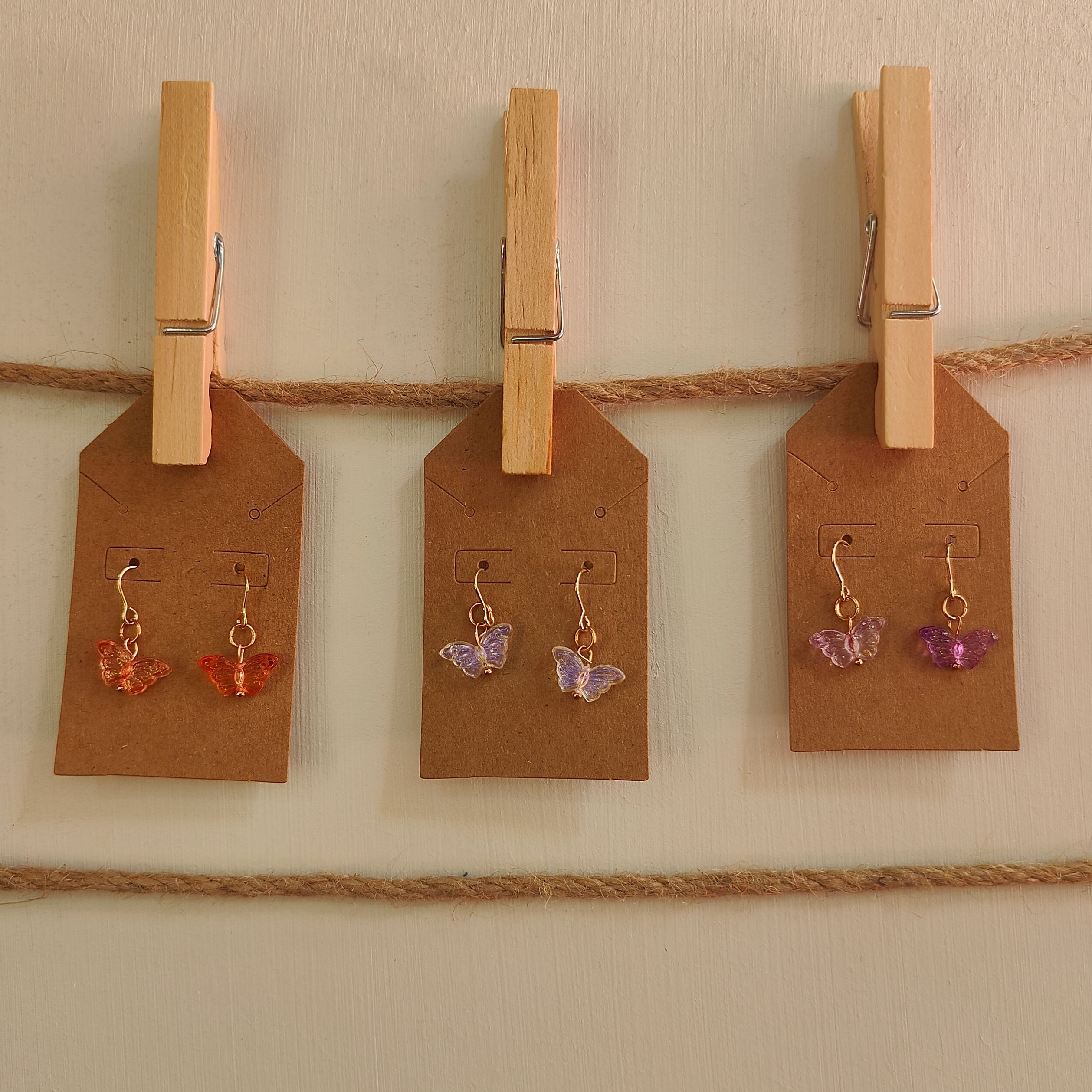 Butterfly Dangle Earrings