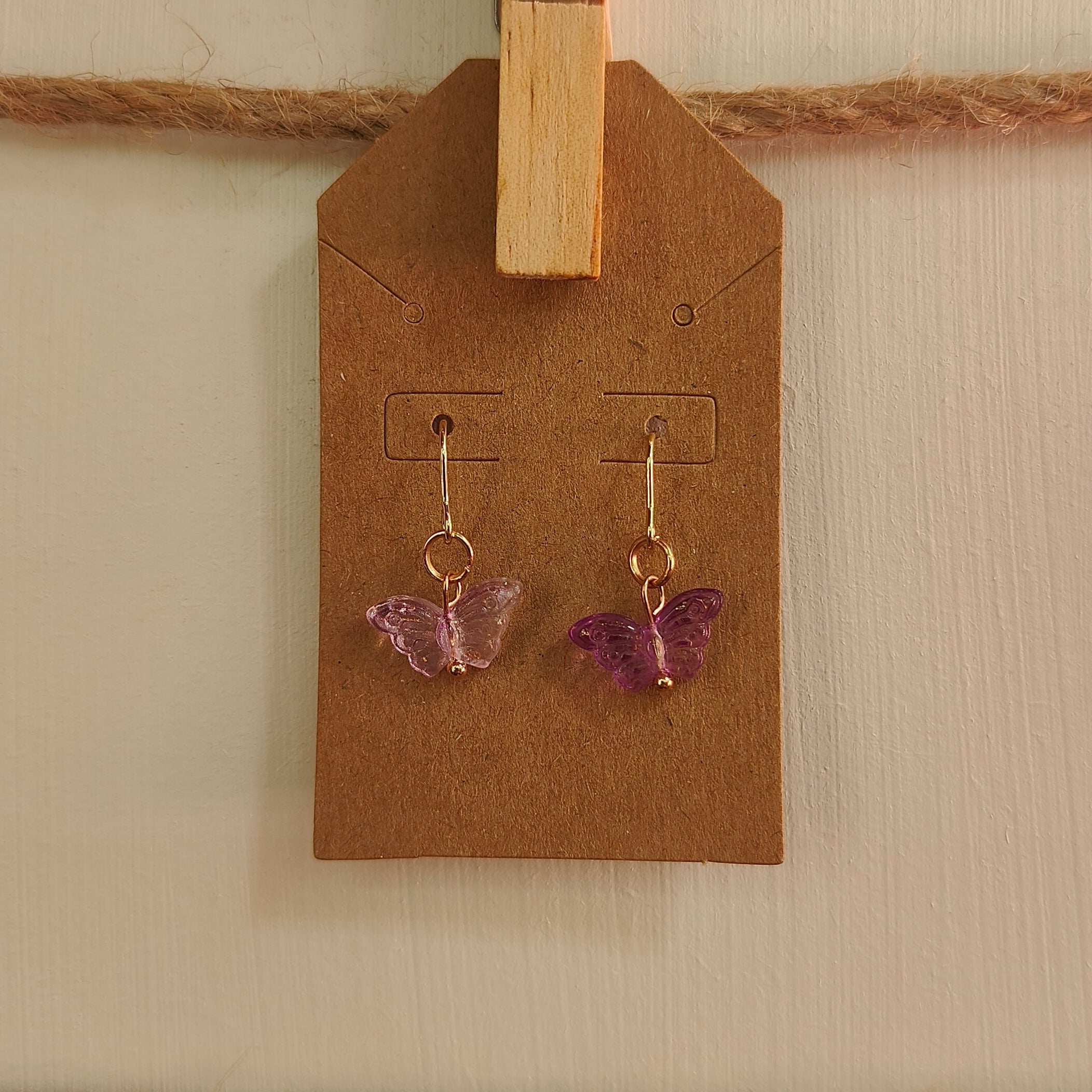 Butterfly Dangle Earrings