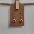 Small Donut Dangle Earrings