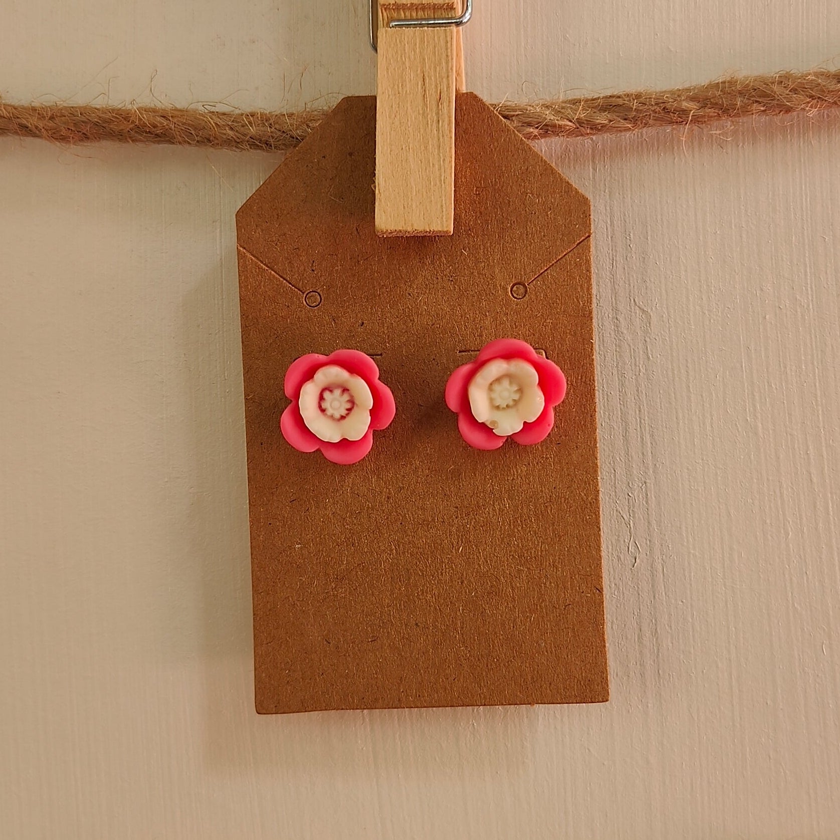 Stud Flower Earrings