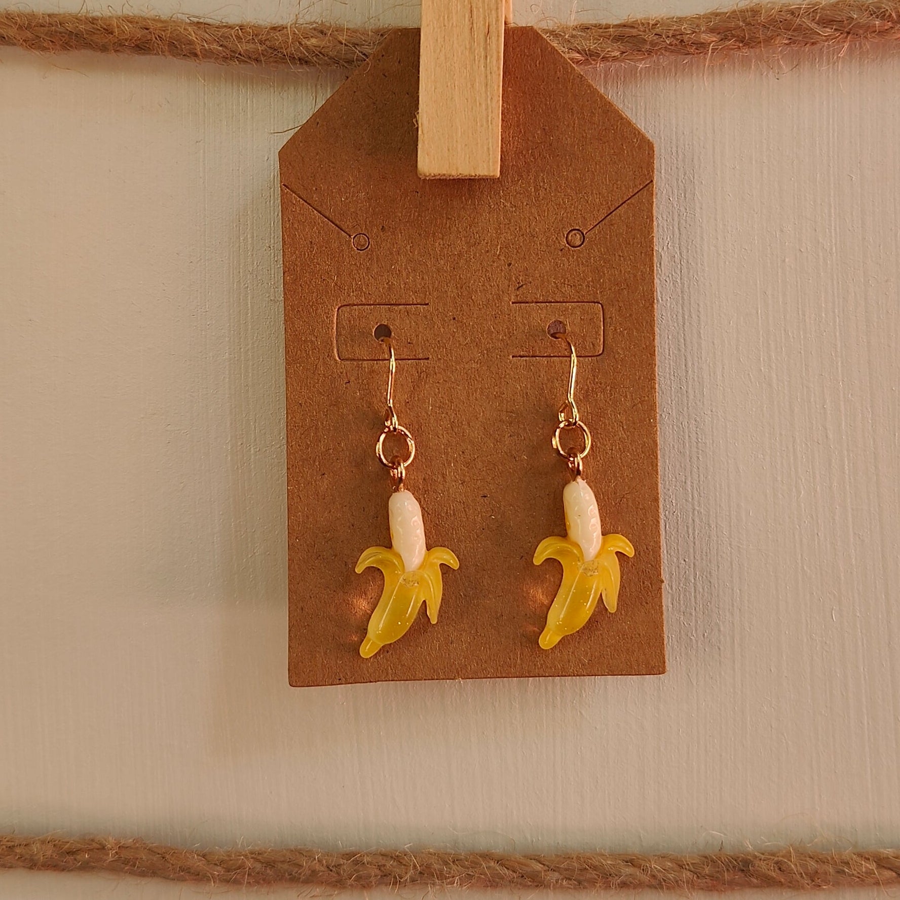 Resin Fruit Dangle Earrings